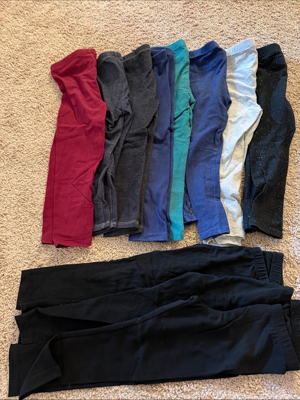 Cat and Jack  Knit Legging Bundle - Multiple Colors